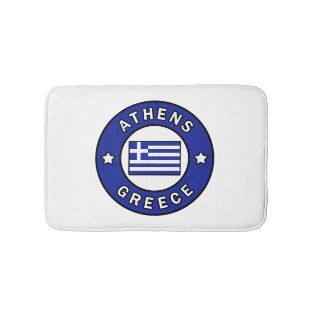 Athen Griechenland Badematte (Vorderseite)