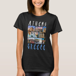 Athen Griechenland Berühmte Sehenswürdigkeiten - S T-Shirt