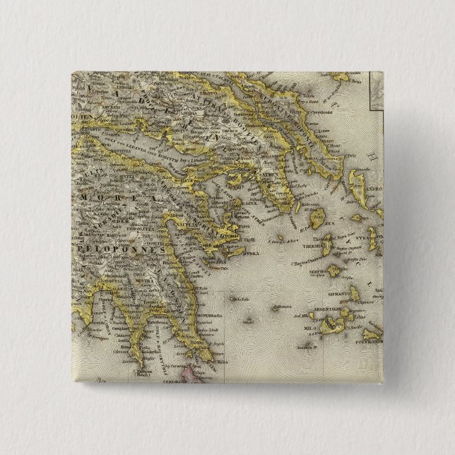 Athen, Griechenland Button (Vorderseite)