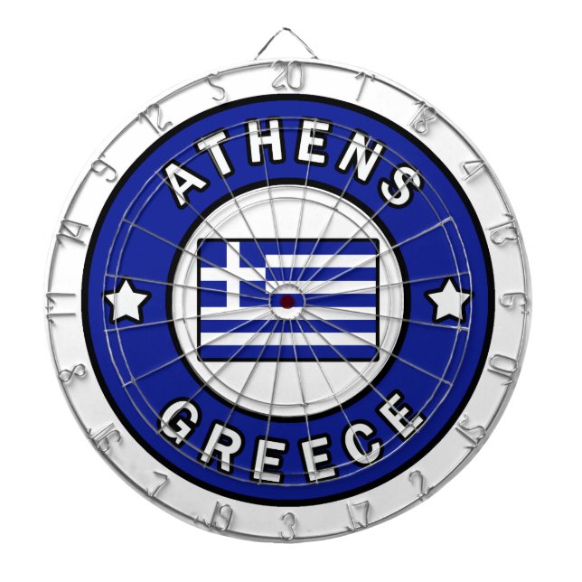 Athen Griechenland Dartscheibe (vorne)