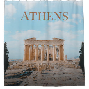 Athen Griechenland Duschvorhang