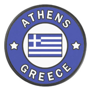 Athen Griechenland Eishockey Puck