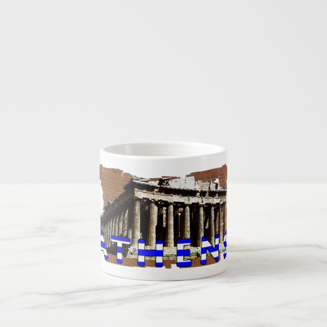 Athen, Griechenland Espressotasse (Vorderseite)