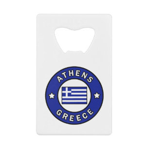 Athen Griechenland Geldkarten Flaschenöffner