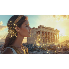 ATHEN - GRIECHENLAND GROßE GESCHENKTÜTE