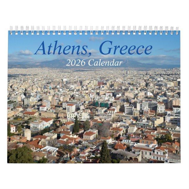 Athen Griechenland - Kalender 2026 (Titelbild)