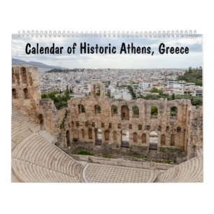 Athen, Griechenland-Kalender Kalender