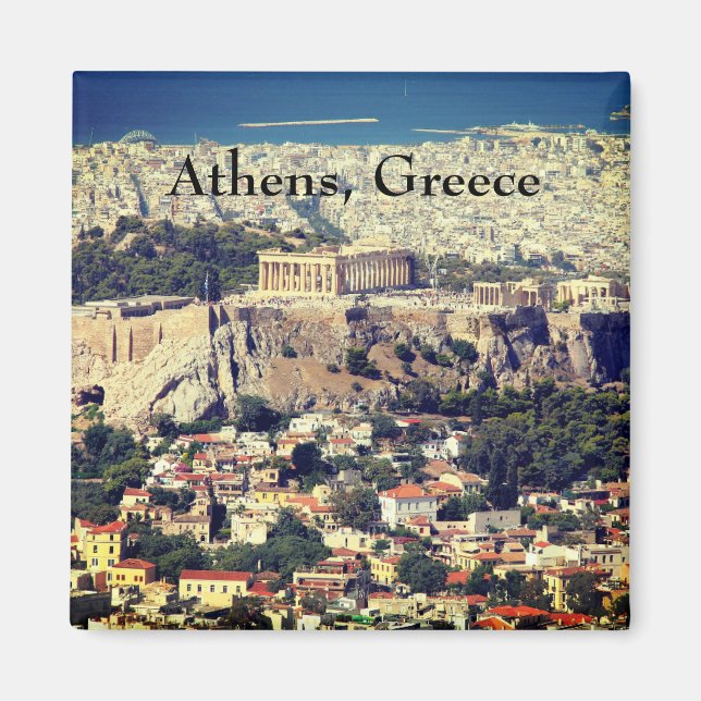 Athen Griechenland Magnet (Vorne)