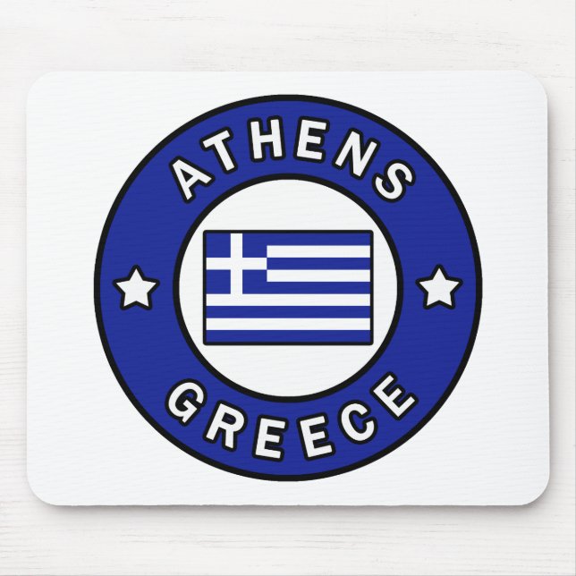 Athen Griechenland Mousepad (Vorne)