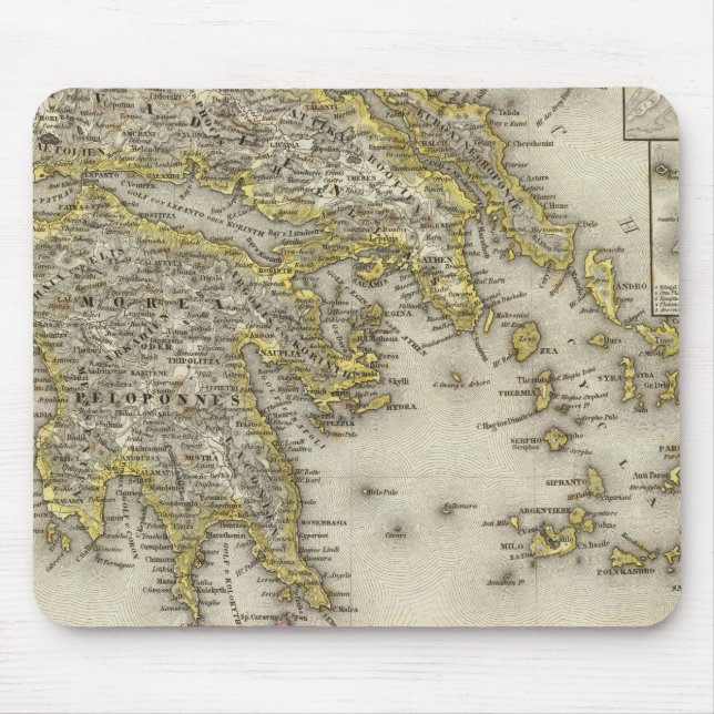 Athen, Griechenland Mousepad (Vorne)