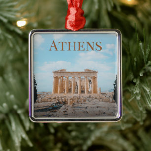 Athen Griechenland Ornament Aus Metall