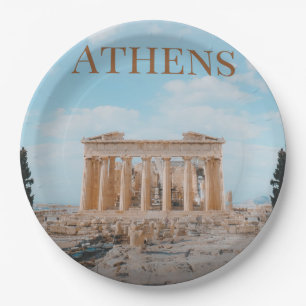 Athen Griechenland Pappteller
