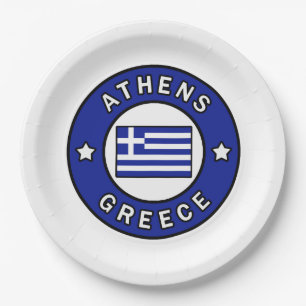 Athen Griechenland Pappteller