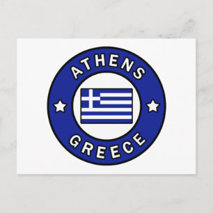 Athen Griechenland Postkarte