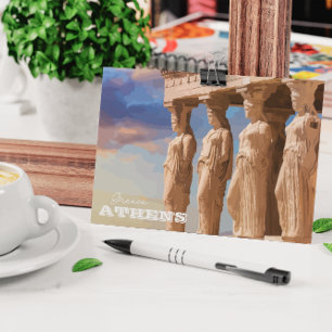 Athen, Griechenland Postkarte