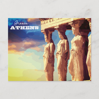 Athen, Griechenland Postkarte