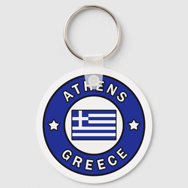 Athen Griechenland Schlüsselanhänger (Vorderseite)