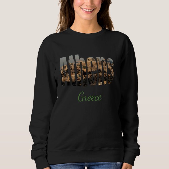 Athen Griechenland Sweatshirt (Vorderseite)