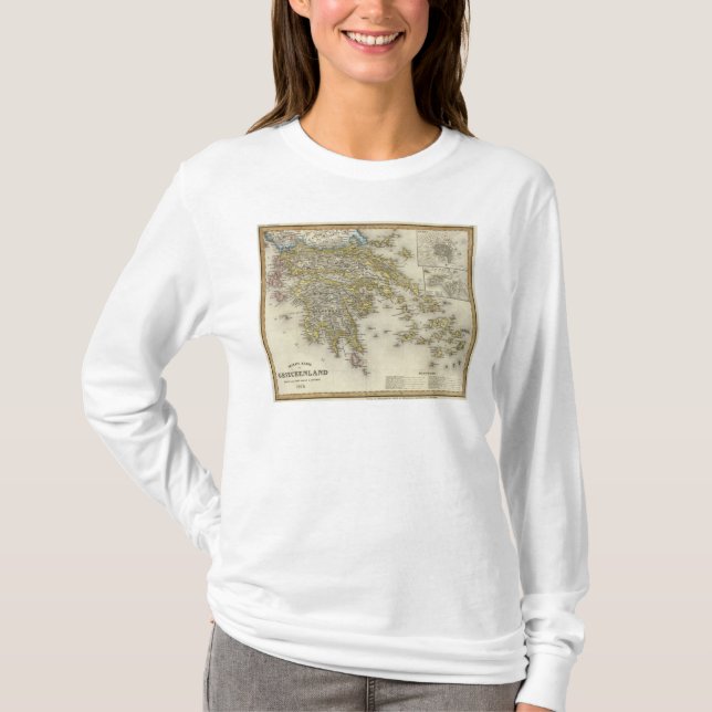 Athen, Griechenland T-Shirt (Vorderseite)