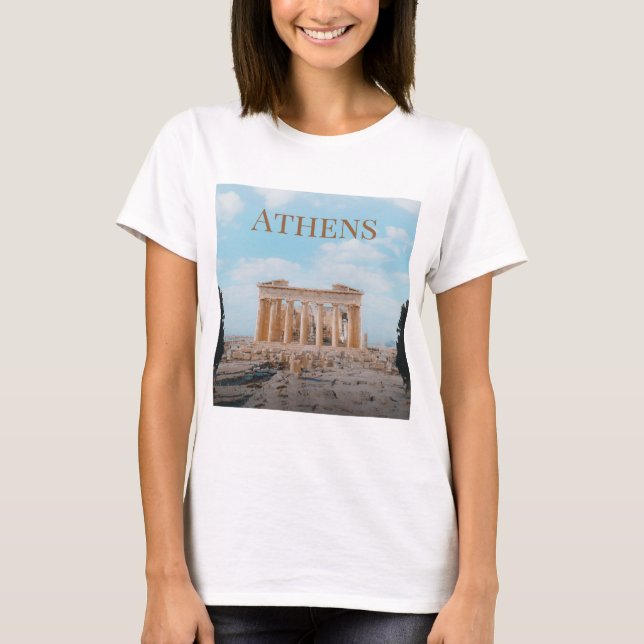 Athen Griechenland T-Shirt (Vorderseite)