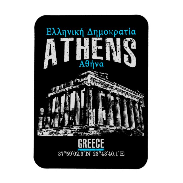 Athen Magnet (Vertikal)