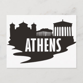 Athen Postkarte