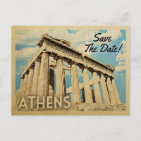Athen Save the Date Griechenland