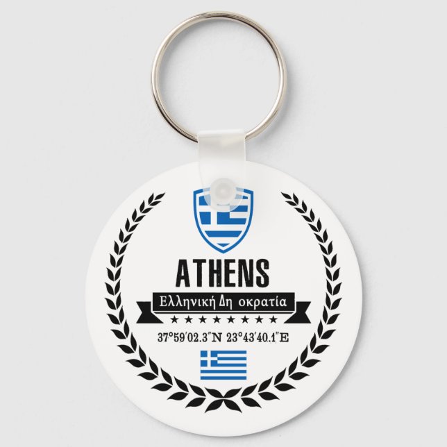 Athen Schlüsselanhänger (Vorderseite)