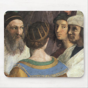 Athen-Schule von Raphael, Vintage Renaissance Mousepad