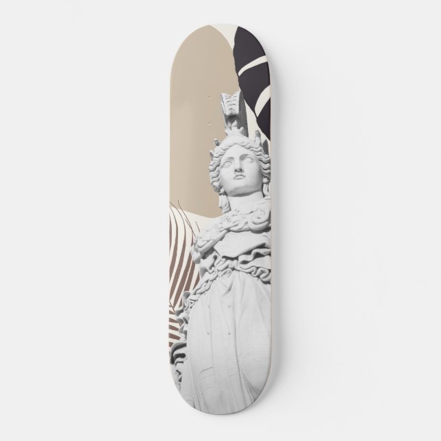 Athena Abstrakt Finesse #1 #wall #art Skateboard (Vorderseite)