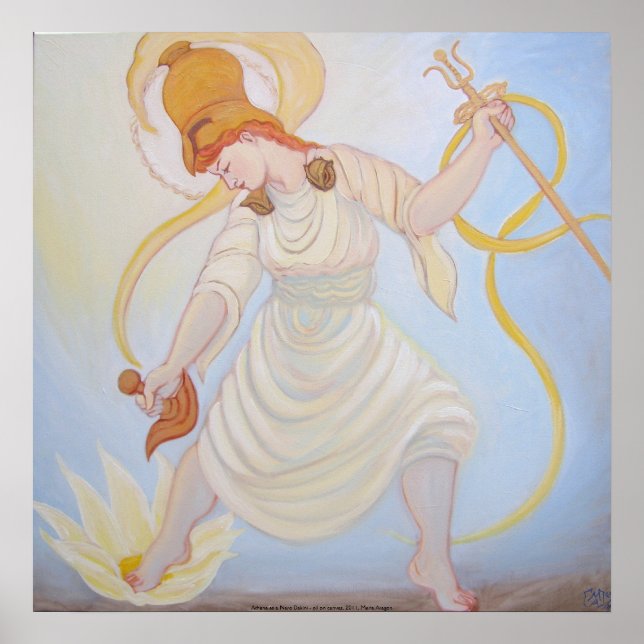 Athena als Naro Dakini Poster (Vorne)