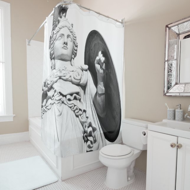 Athena Goddess of Wisdom #2 #wall #art Duschvorhang (Beispiel)