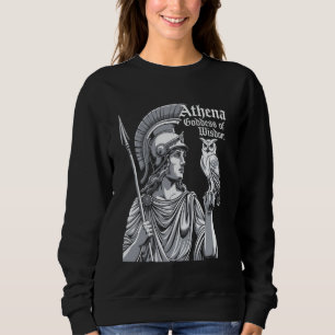 Athena Goddess of Wisdom Olympians Alte Griechisch Sweatshirt