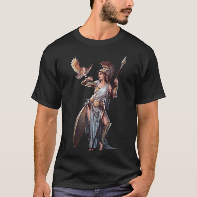 Athena Greek Goddess  T-Shirt (Vorderseite)