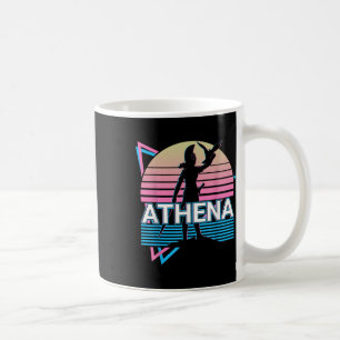 Athena, griechische Göttin der Weisheit und des Kr Kaffeetasse