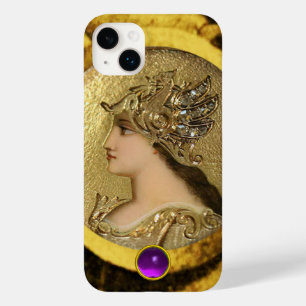 ATHENA MIT FANTASY GRIFFINS UND LILA GEMSTONE Case-Mate iPhone HÜLLE