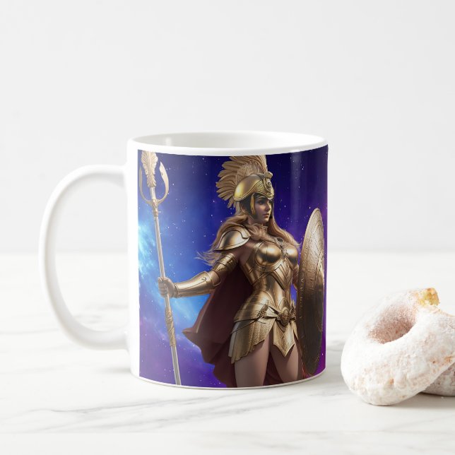 Athena Mythology Series Kaffeetasse (Mit Donut)