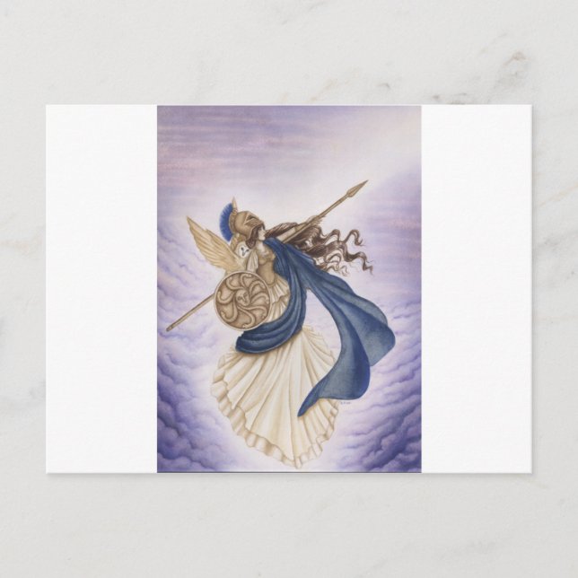 Athena Postkarte (Vorderseite)