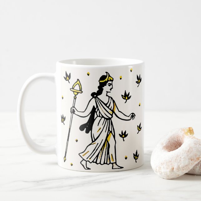 Athena-Tasse Kaffeetasse (Mit Donut)