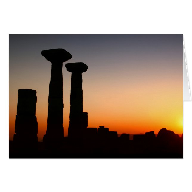 Athena-Tempel / ASSOS - Türkei (Vorderseite (Horizontal))