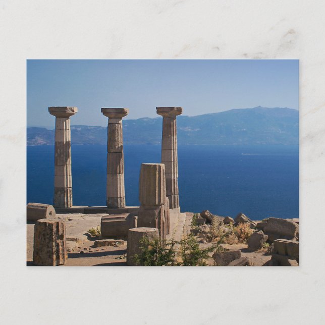Athena-Tempel / ASSOS - Türkei Postkarte (Vorderseite)