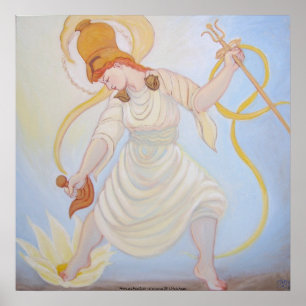 Athene als Naro Dakini Poster