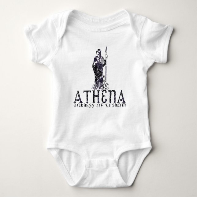 Athene Baby Strampler (Vorderseite)