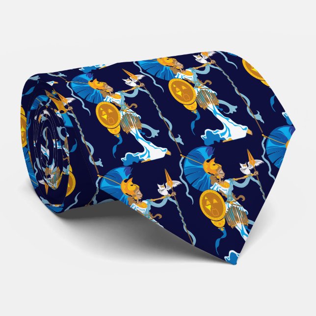 Athene-Krawatte Krawatte (Gerollt)