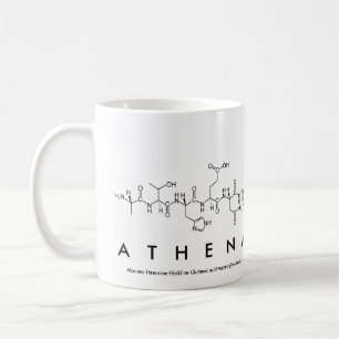 Athene-Peptidnamen-Tasse Tasse
