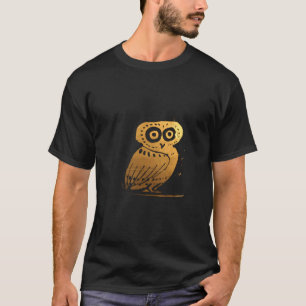 Athener Owl Griechische Mythologie Athena Goddess T-Shirt