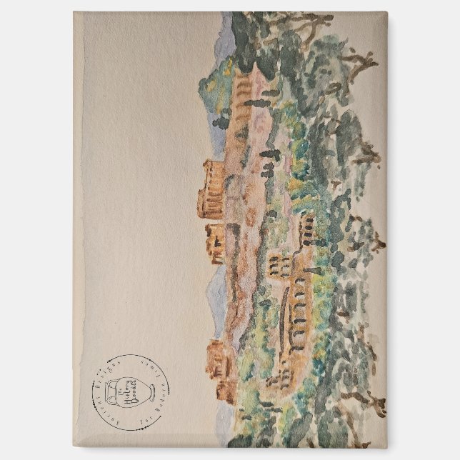 Athenian Acropolis Magnet (Vorderseite)