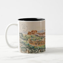 Athenische Akropolis-Tasse