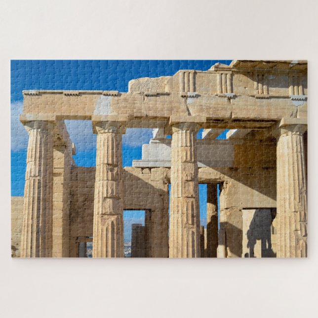 Athens Acropolis Temple Puzzle (Horizontal)