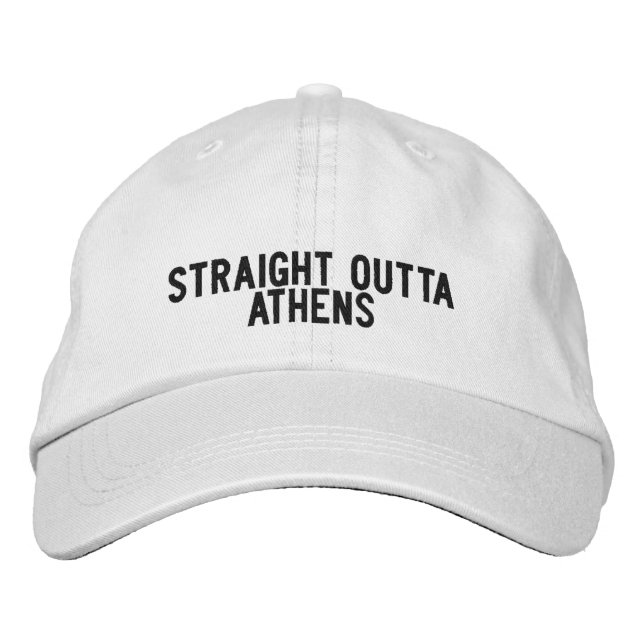 Athens Alabama Hat Bestickte Baseballkappe (Vorderseite)